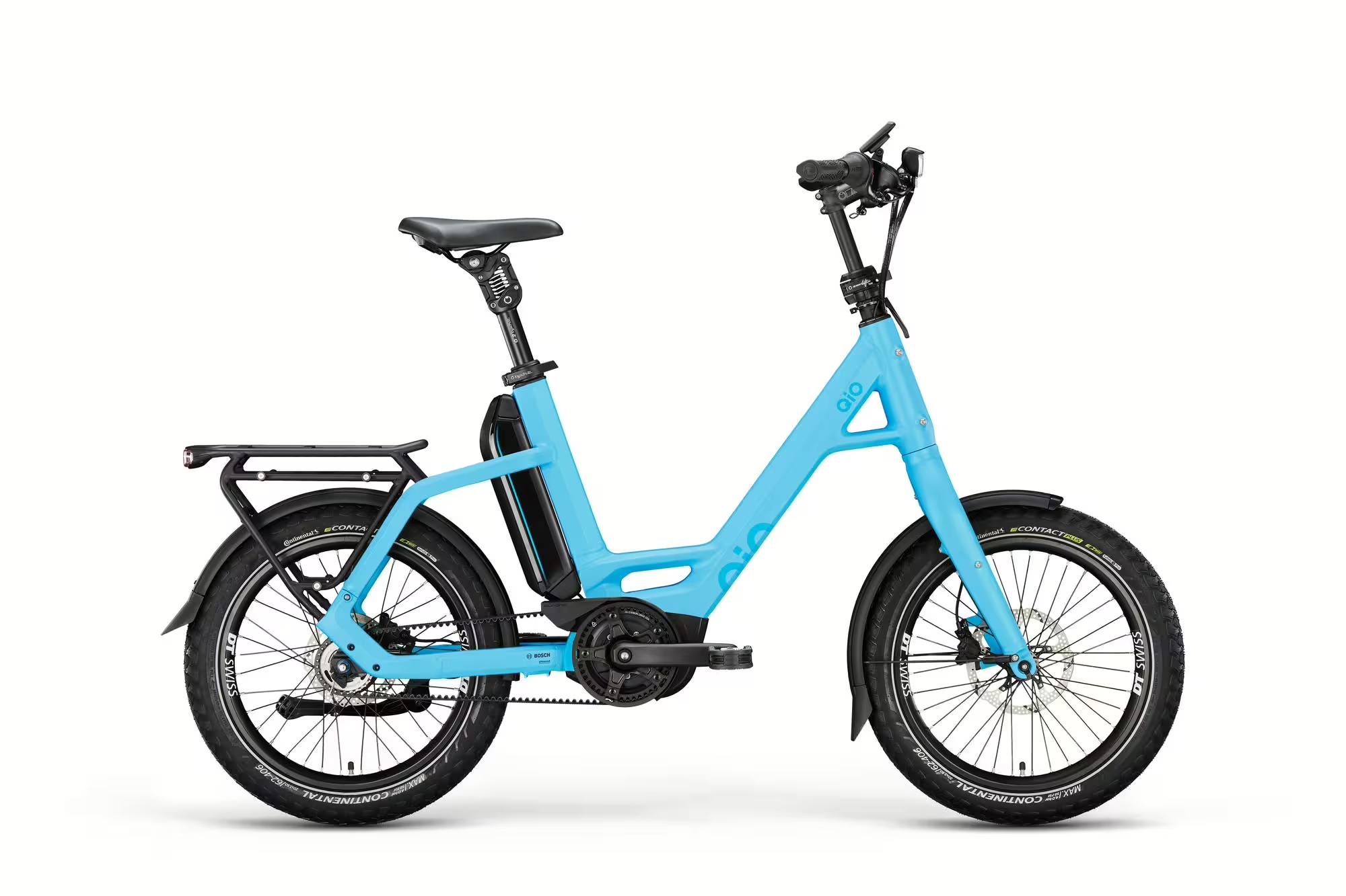 QIO EINS P-5 Kompaktrad 20 Zoll Gates 545 Wh Leerlauf