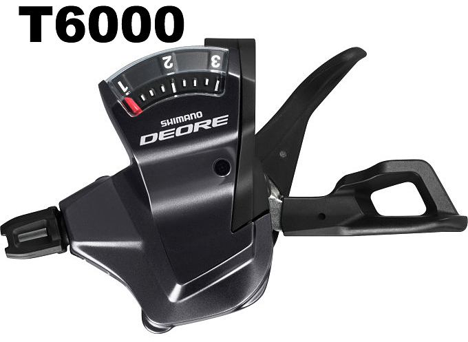 SHIMANO Schalthebel Shimano Deore T6000 3-fach