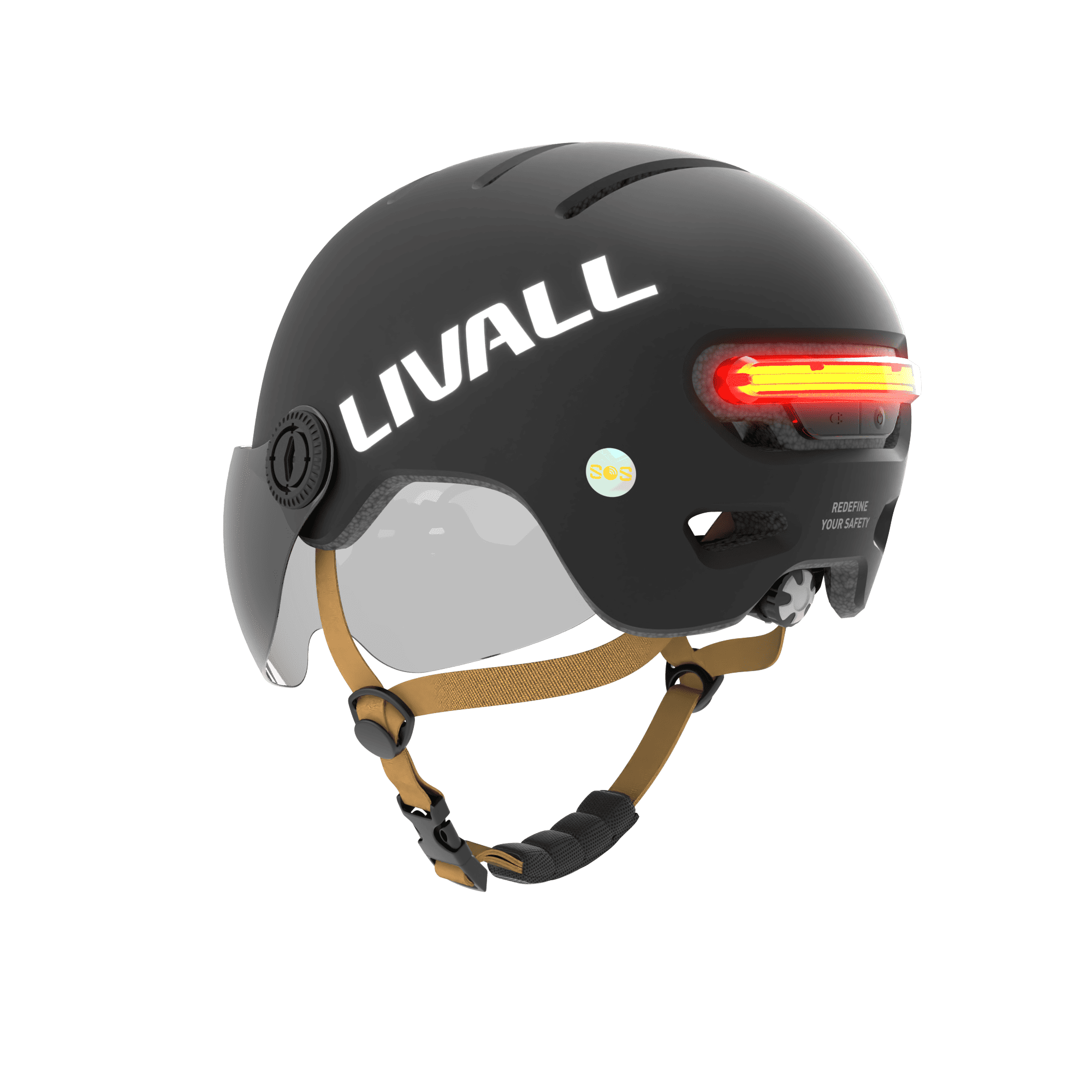 LIVALL Radhelm L23 mit Visier