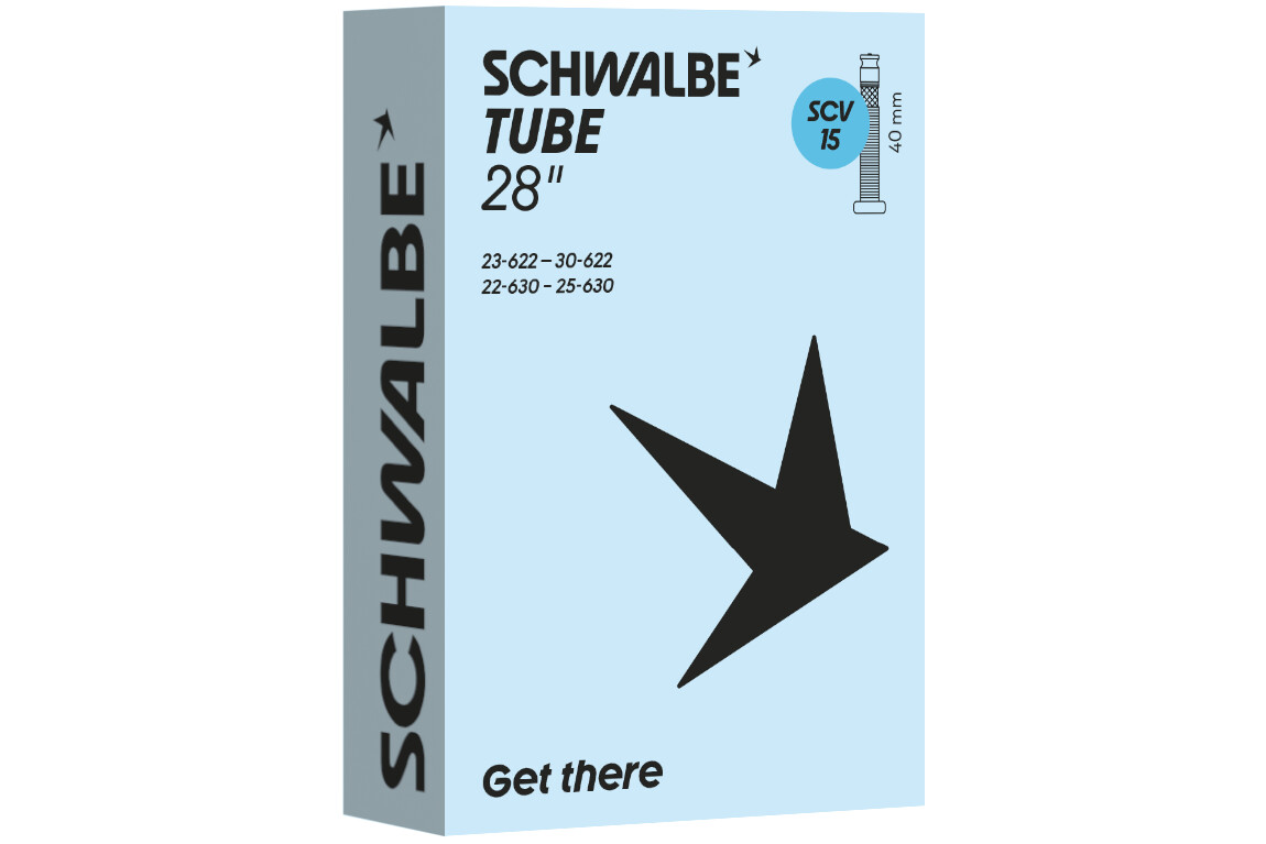 SCHWALBE Fahrradschlauch Nr. 15 40 mm 28"