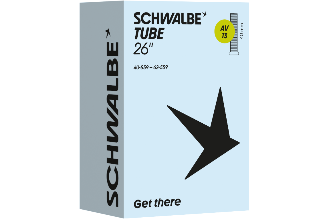 Schwalbe Fahrradschlauch Nr. 13 26" 40/62-559 AV