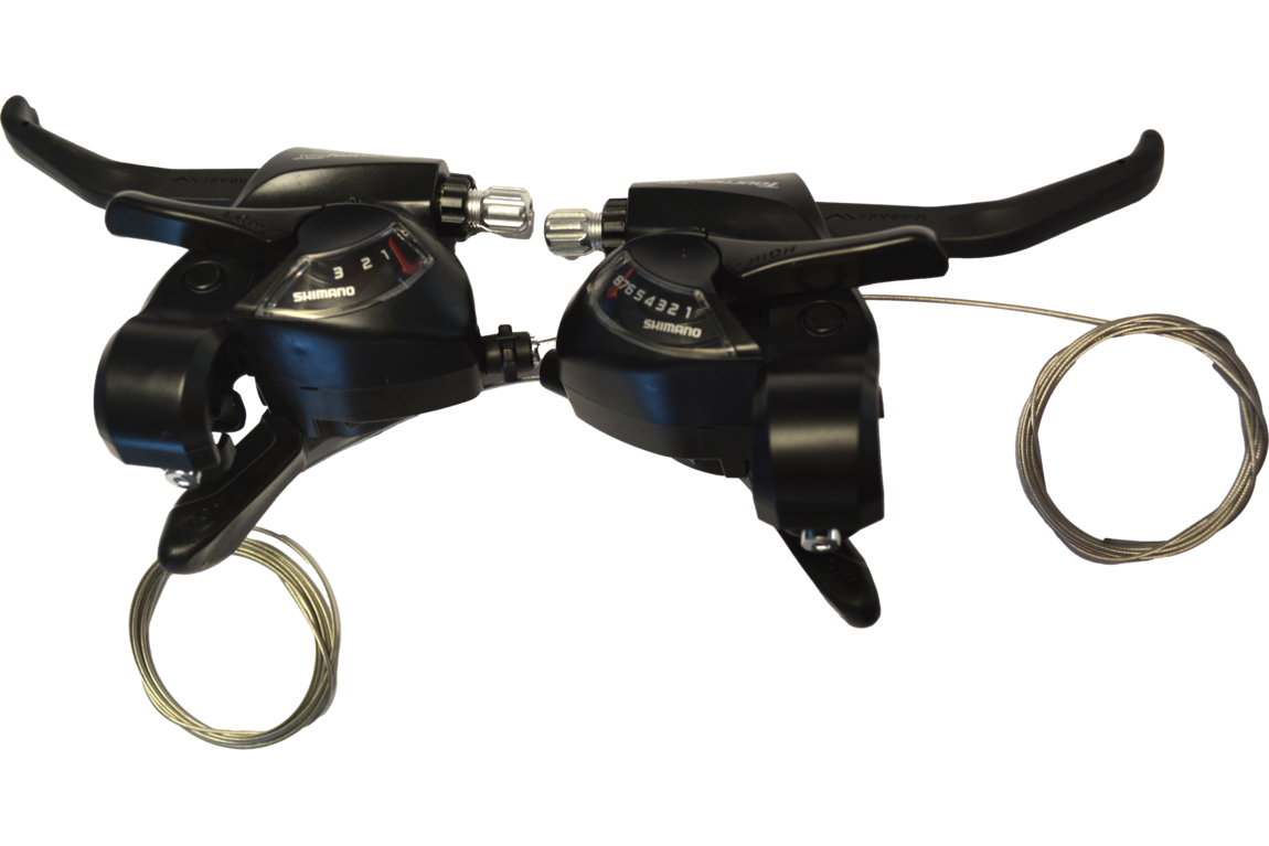 SHIMANO Schalt-Bremshebel-Set ST-TX800 3/8-fach link/rechts
