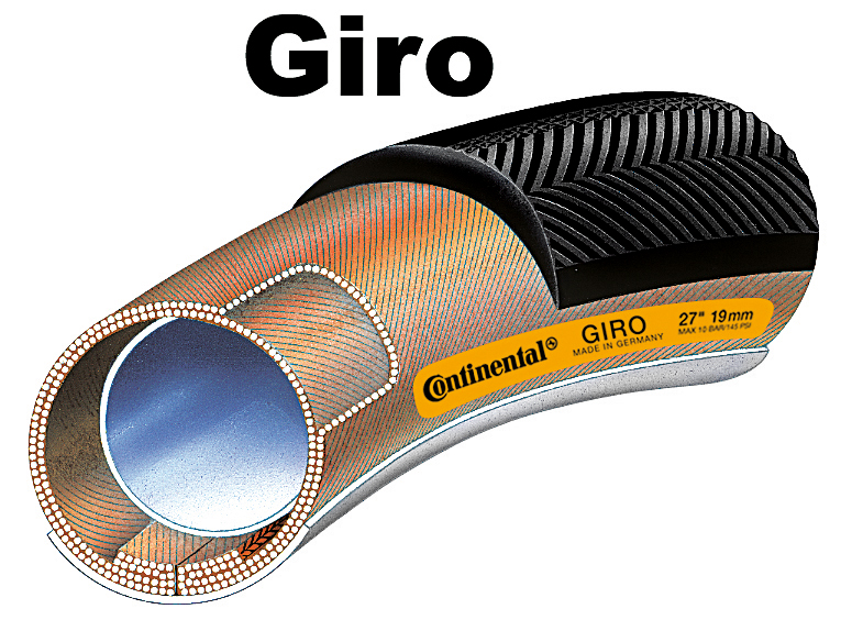 CONTINENTAL Giro Rennrad Schlauchreifen