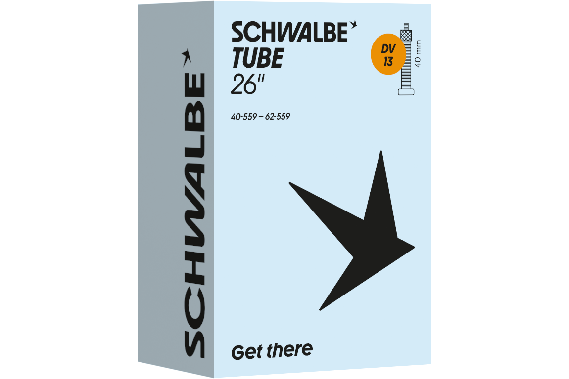 Schwalbe Fahrradschlauch Nr. 13 26" 40/62-559 DV (Dunlop)