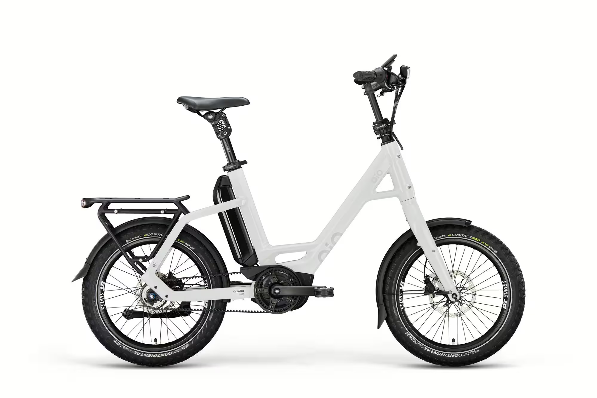 QIO EINS P-5 Kompaktrad 20 Zoll Gates 545 Wh Rücktritt