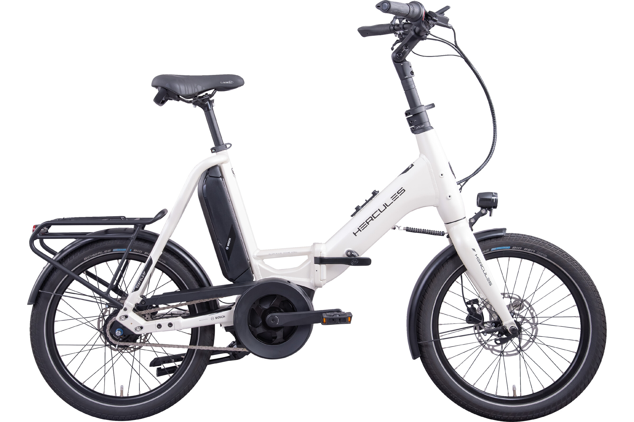 HERCULES ROB FOLD F8+ Faltrad 20 Zoll 545 Wh Freilauf