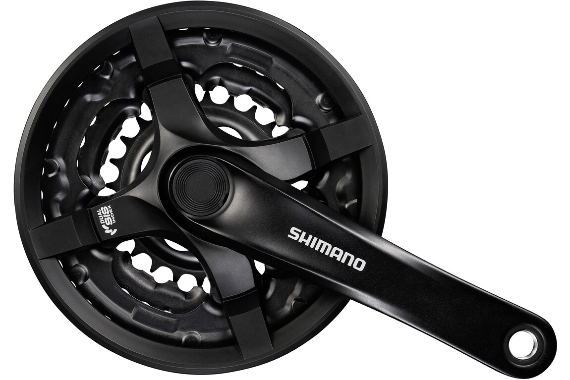 SHIMANO Kettenradgarnitur FC-TY501  42/34/24  und 48/38/28 Zähne