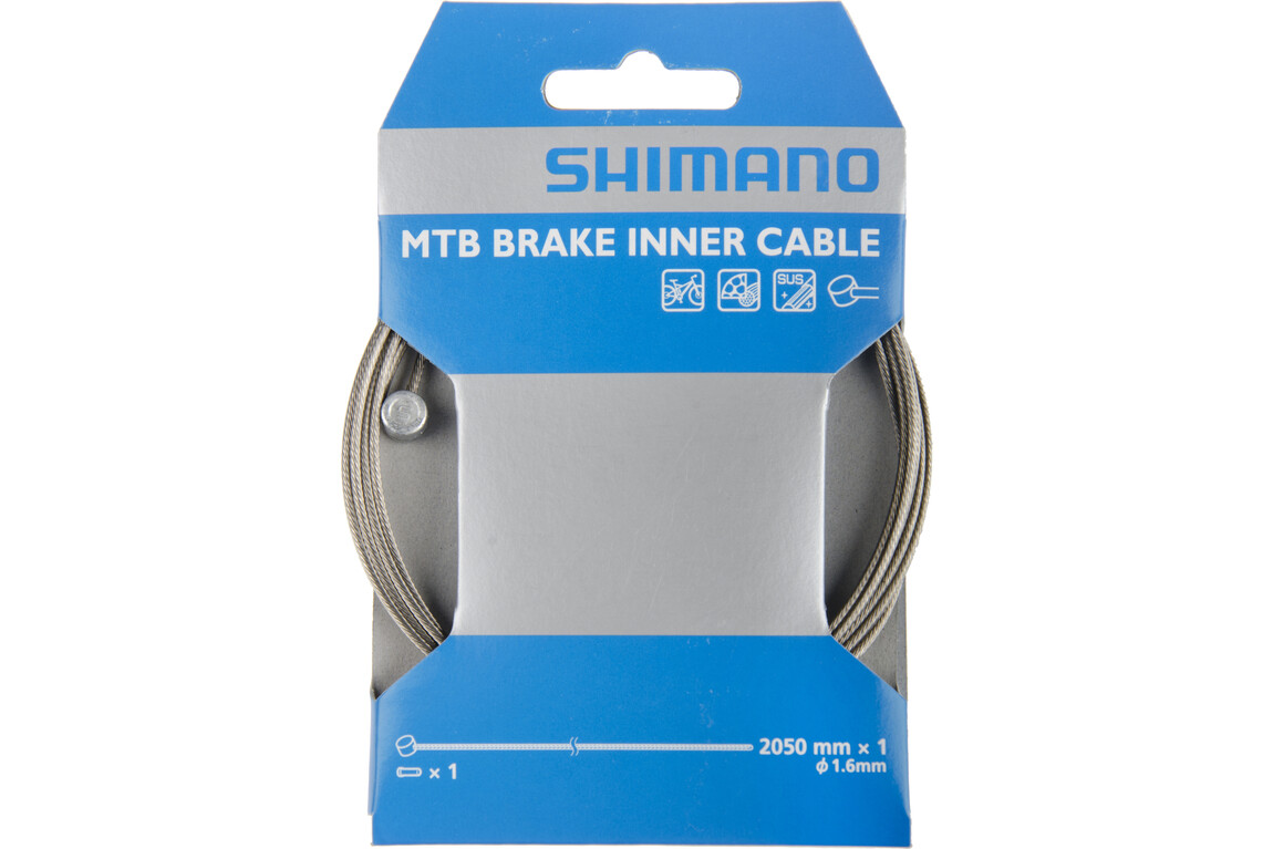 SHIMANO Bremszug 1.6 x 2050 mm Edelstahl